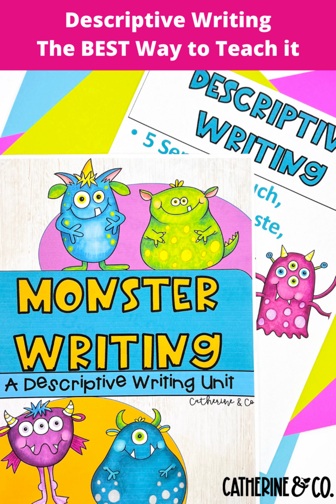 Use this fun and engaging monster activity to get your students excited about descriptive writing.